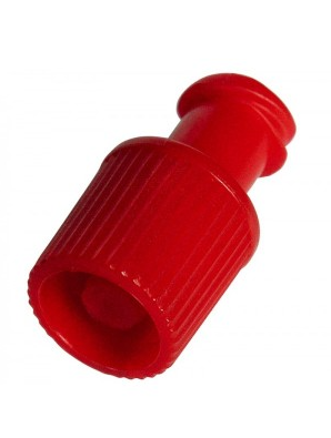 Capace seringă Luer-Lock sterile COMBI roșu 100pcs KD-STOP
